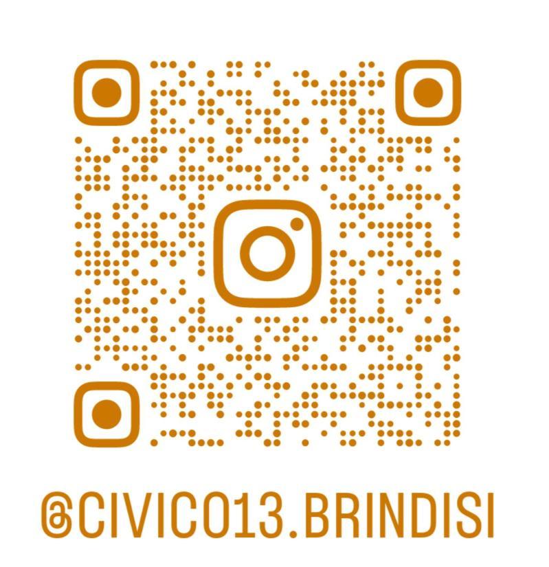 Civico 13 Leilighet Brindisi Eksteriør bilde